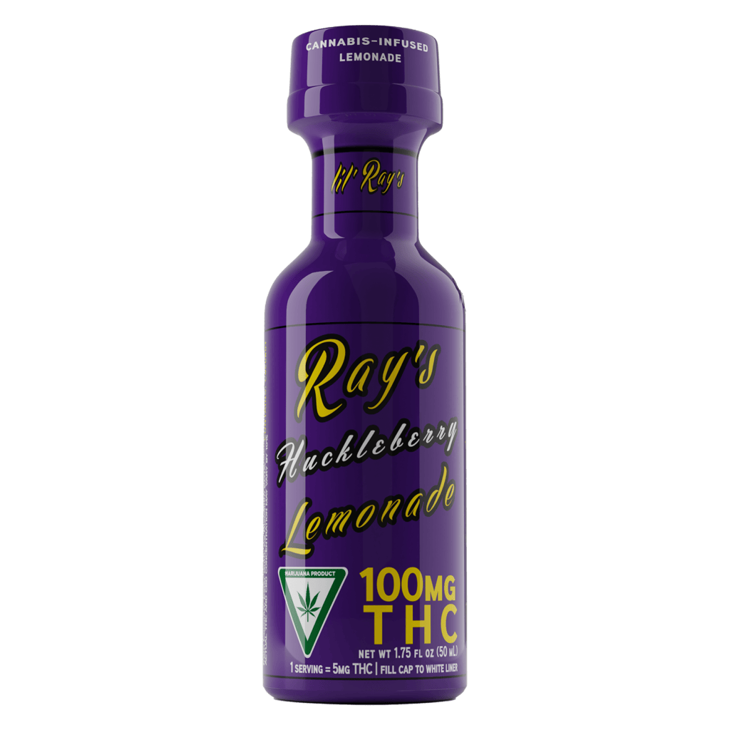 Lil' Ray's | Huckleberry | Non-Carbonated | 100mg | 1.75 fl oz