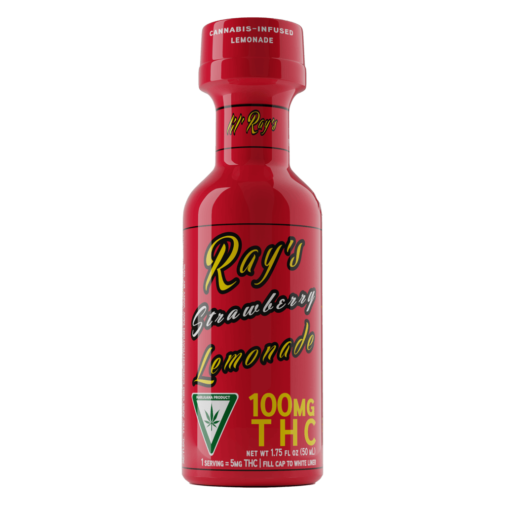 Lil' Ray's | Strawberry | Non-Carbonated | 100mg | 1.75 fl oz