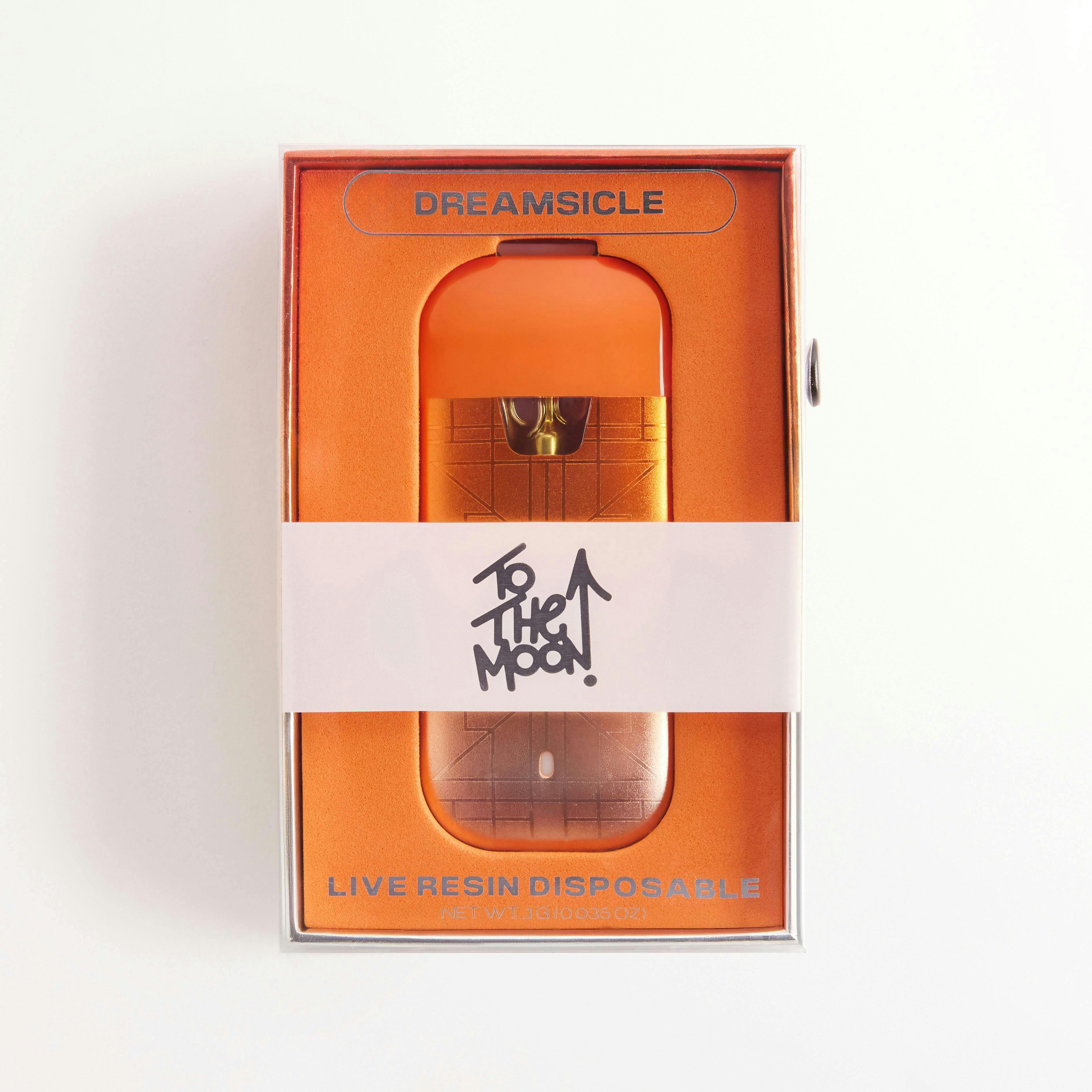 To The Moon | Dreamsicle | Live Resin Disposable | 1g by To The Moon