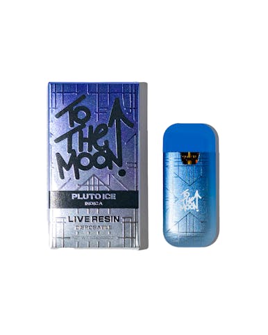 To The Moon - Pluto Ice - Vape - Disposable - 1.0g - Live Resin - TTM    -yyy6 back