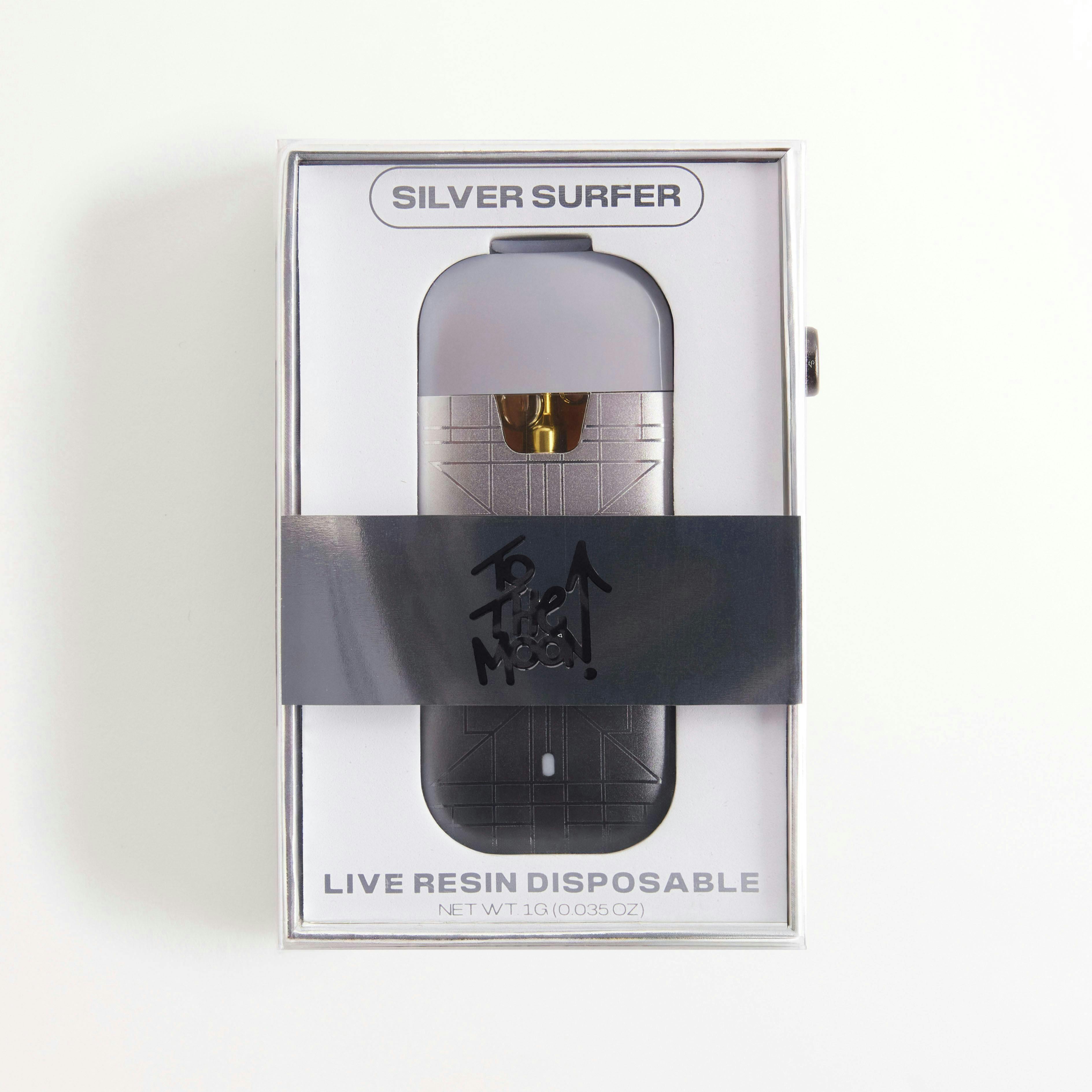 To The Moon | Silver Surfer | Live Resin Disposable | 1g - To The Moon