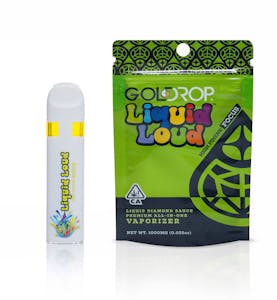 GOLDDROP - Gold Drop Liquid Loud Chem Punch 1g Disposable