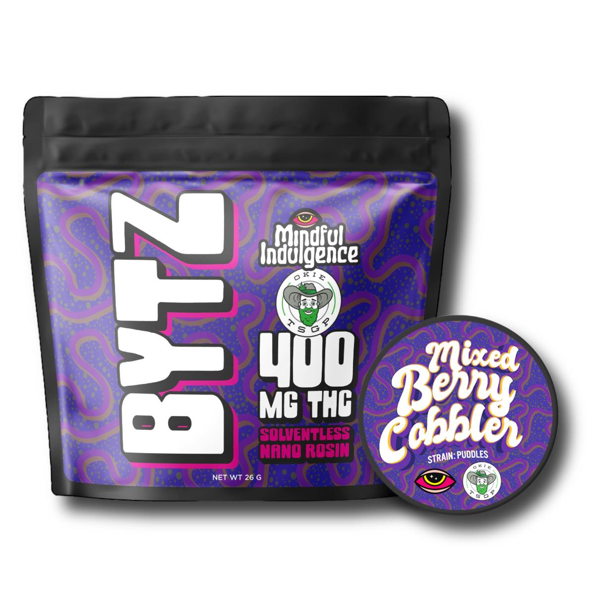 Mindful Indulgence | 400mg BYTZ *Okie TSGP* | Mixed Berry Cobbler by Mindful Indulgence