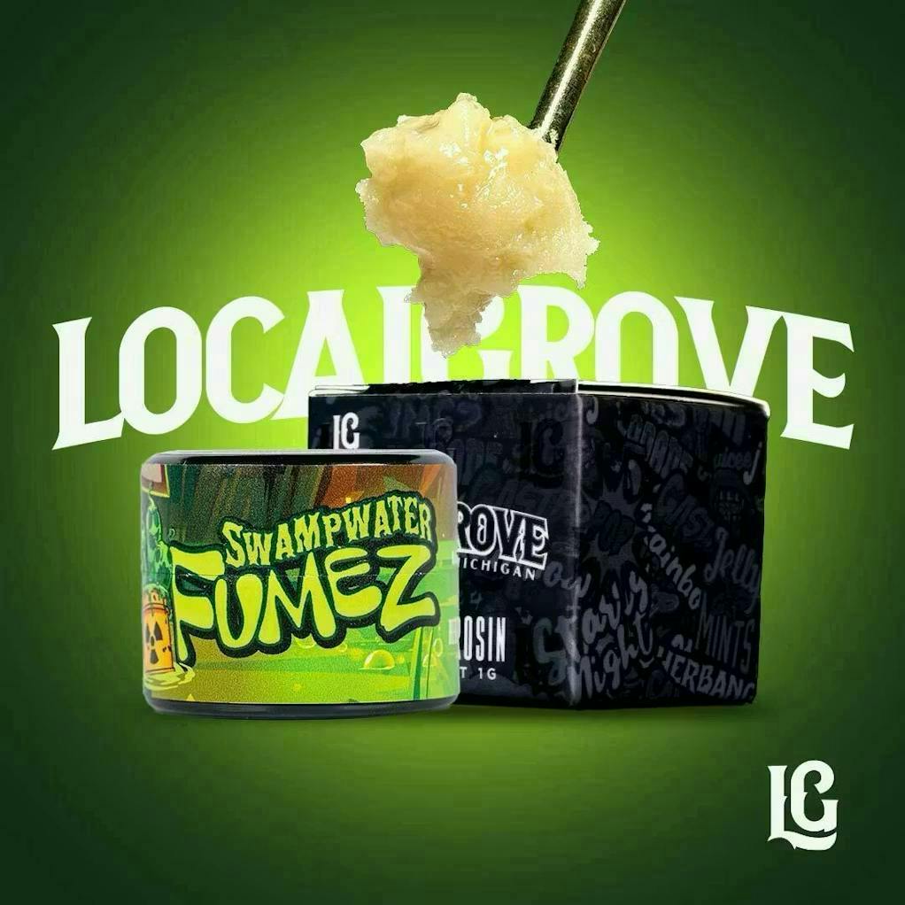 Local Grove Live Hash Rosin Badder | Swampwater Fumez | 1G by Local Grove
