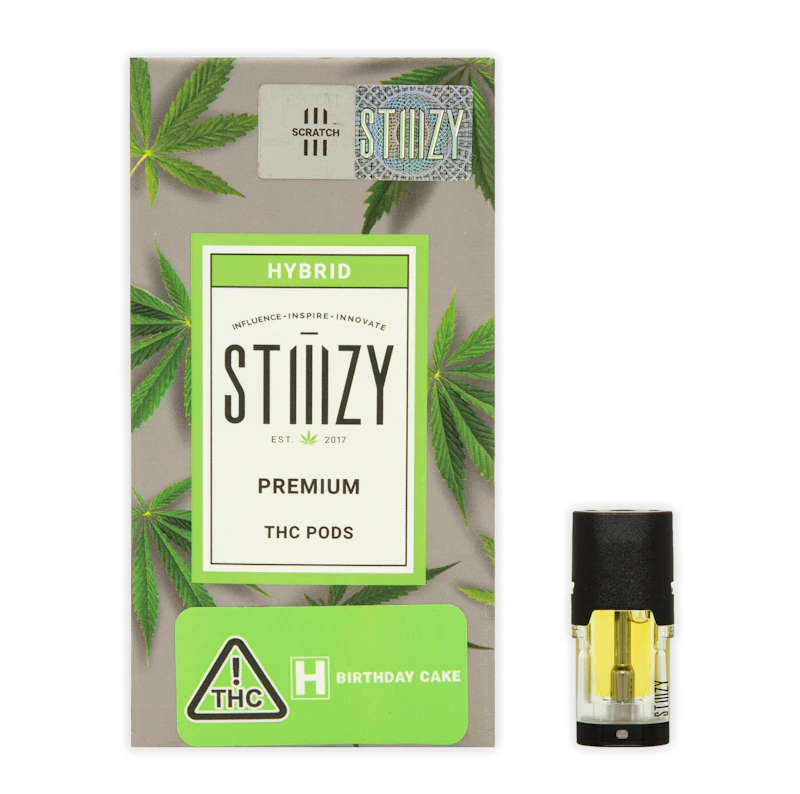 STIIIZY Birthday Cake - Pod - 0.85g, Cartridges