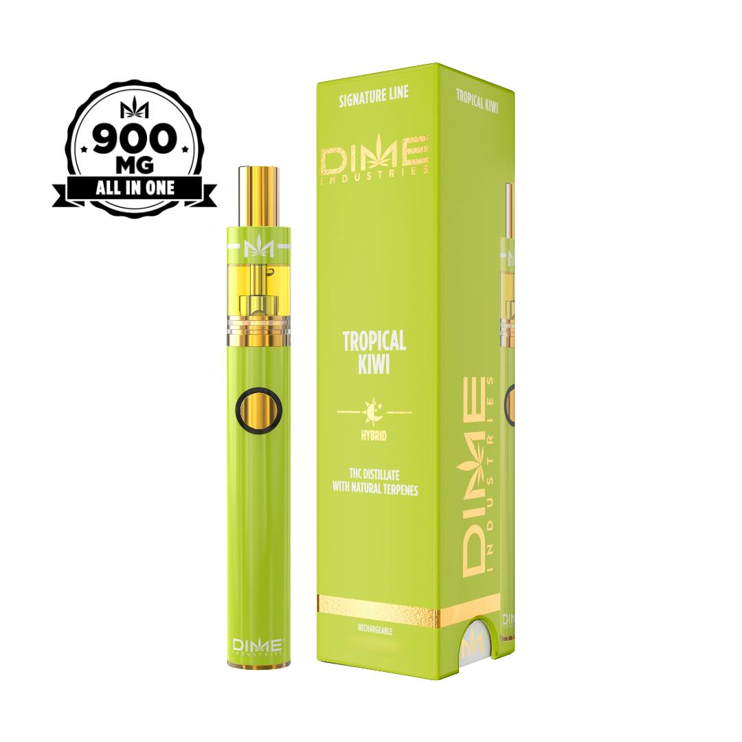Dime Industries | Tropical Kiwi | Disposable | 0.9g at Seed of Life Labs - Glendive