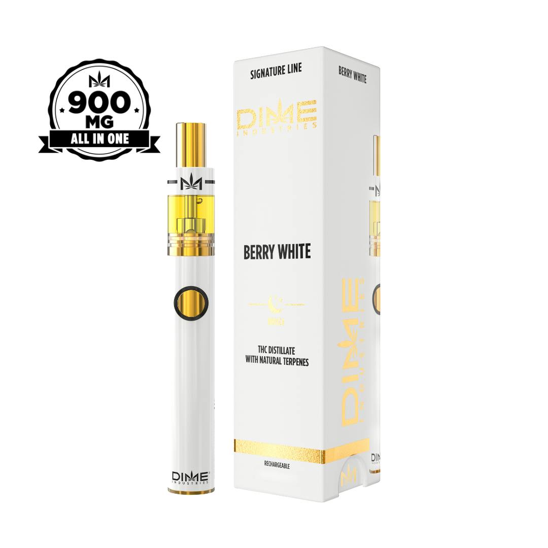 Dime Industries | Berry White | Disposable | 0.9g at Seed of Life Labs - Glendive