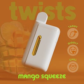 Oil Twists Tanker (4g) - Mango Squeeze Flavor