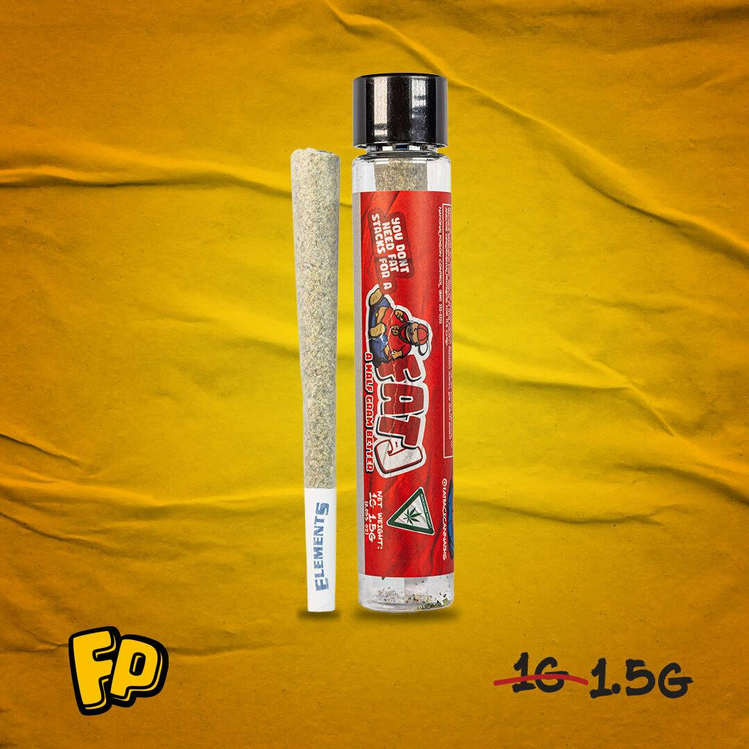 FAT J: Papaya Bomb (1.5G Preroll) by Fat Pack