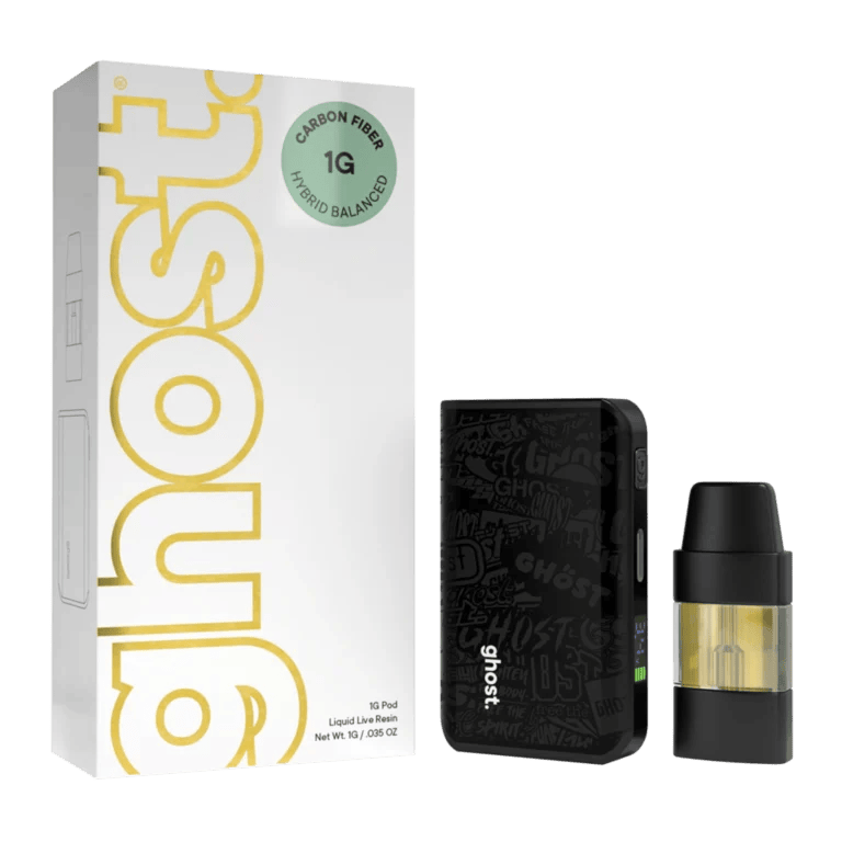 Carbon Fiber | Live Resin Pod | 1g