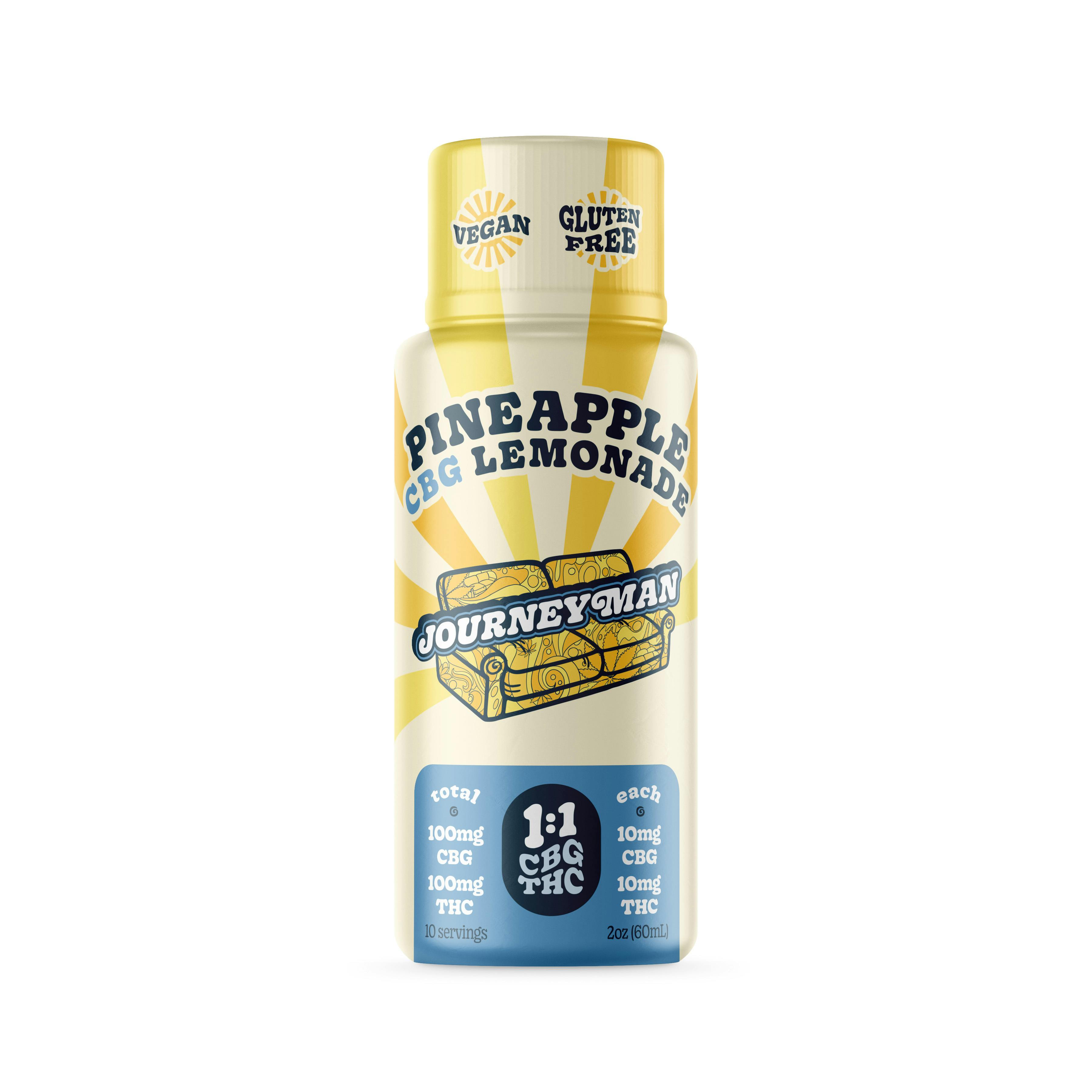 1:1 CBG Pineapple Lemonade (100mg CBG/100mg THC) [2oz] at MASS GROWN