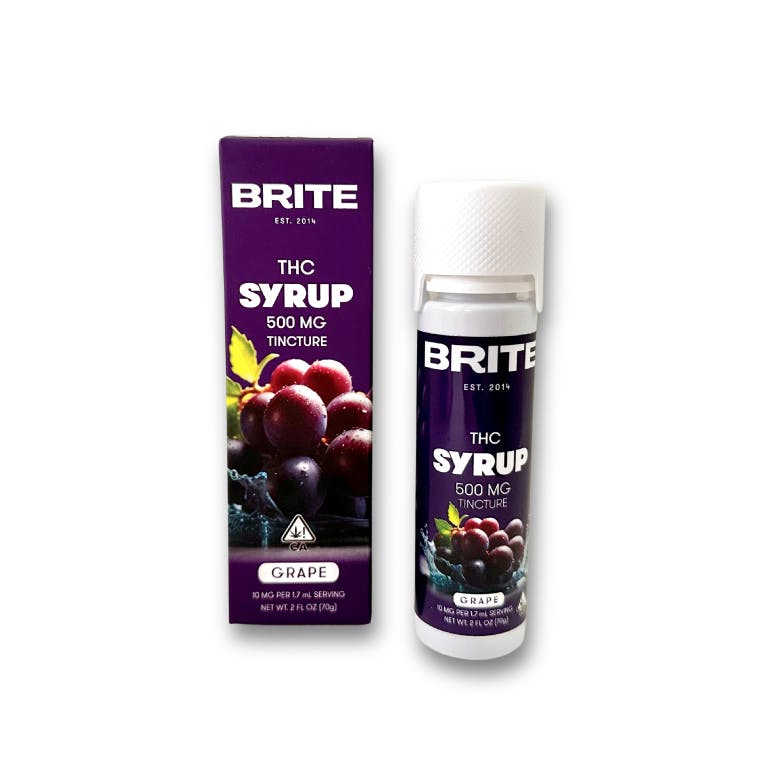 Brite - Syrup - 2 oz - Grape - Brite Labs