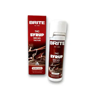 BRITE LABS - Brite Labs - Horchata Flavored THC Syrup 2 oz 500mg