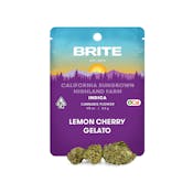 BRITE Highland OCal Flower (3.5g) - I - Lemon Cherry Gelato