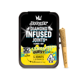 Lemon Burst - Jefferey Infused Joint .65g 5 Pack