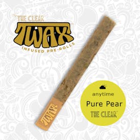 The Clear TWAX Infused Pre-roll 1g | Pure Pear