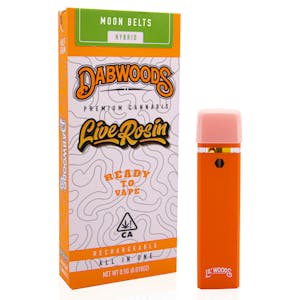 DABWOODS - Dabwoods - Moon Belts - 0.5g Live Rosin Disposable Vape