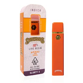 DABWOODS 1 GRAM LIVE RESIN ALL IN ONE DEVICE SLURTY 3