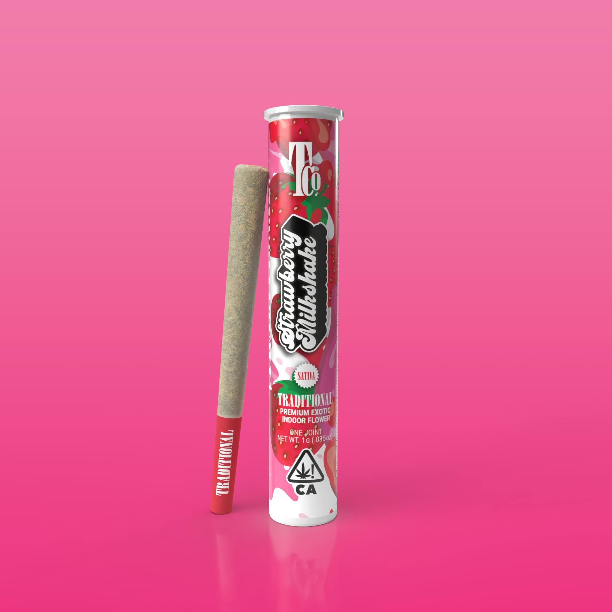 Traditional - Strawberry Milkshake 1g Pre-Roll