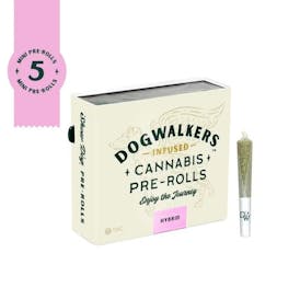 Dogwalkers Play .35g Mini Dog Pre Rolls (5pk) | L'Orange