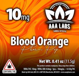 Blood Orange Pharm Pop - 10mg THC