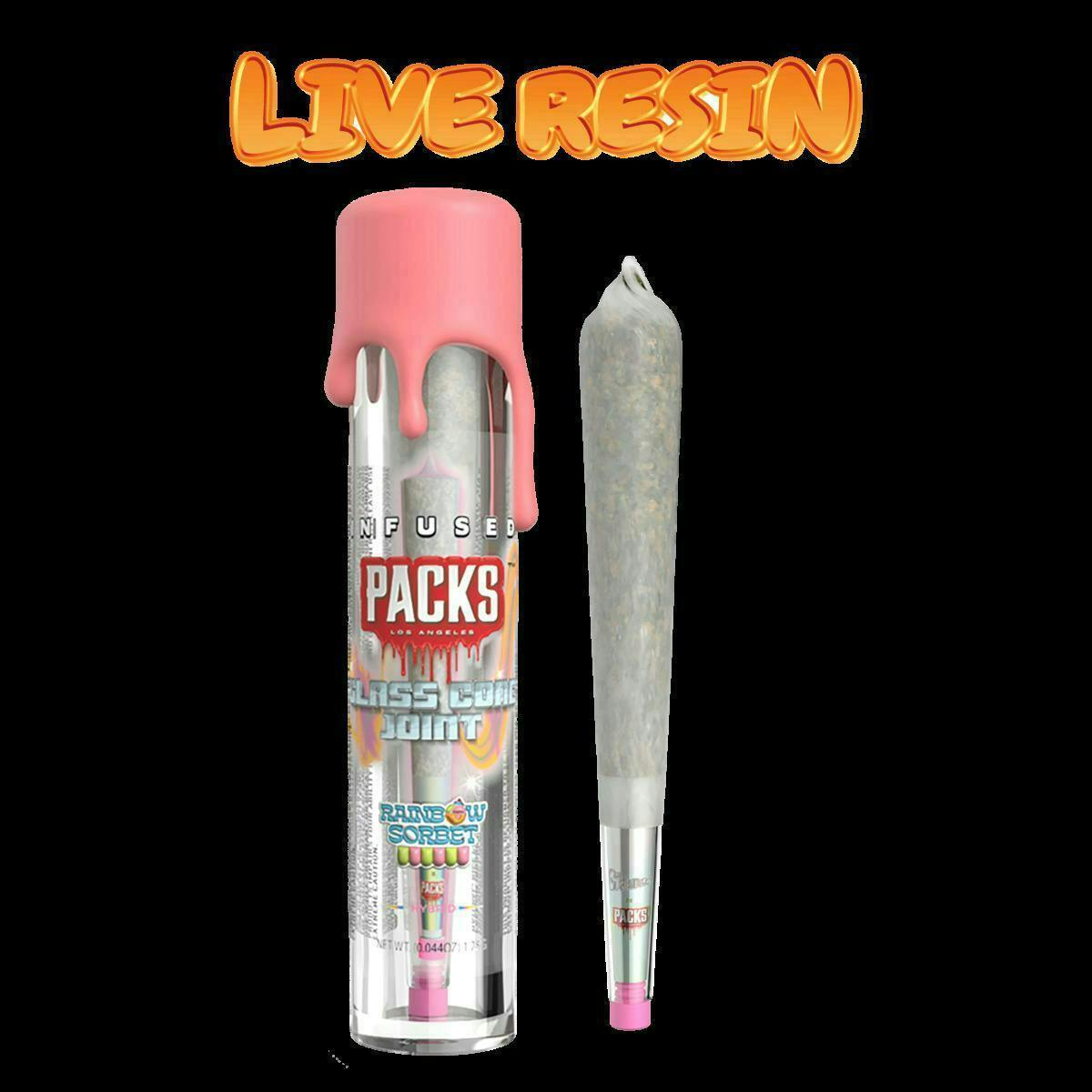Rainbow Sorbet | Live Rosin Infused Joint | 1.25g