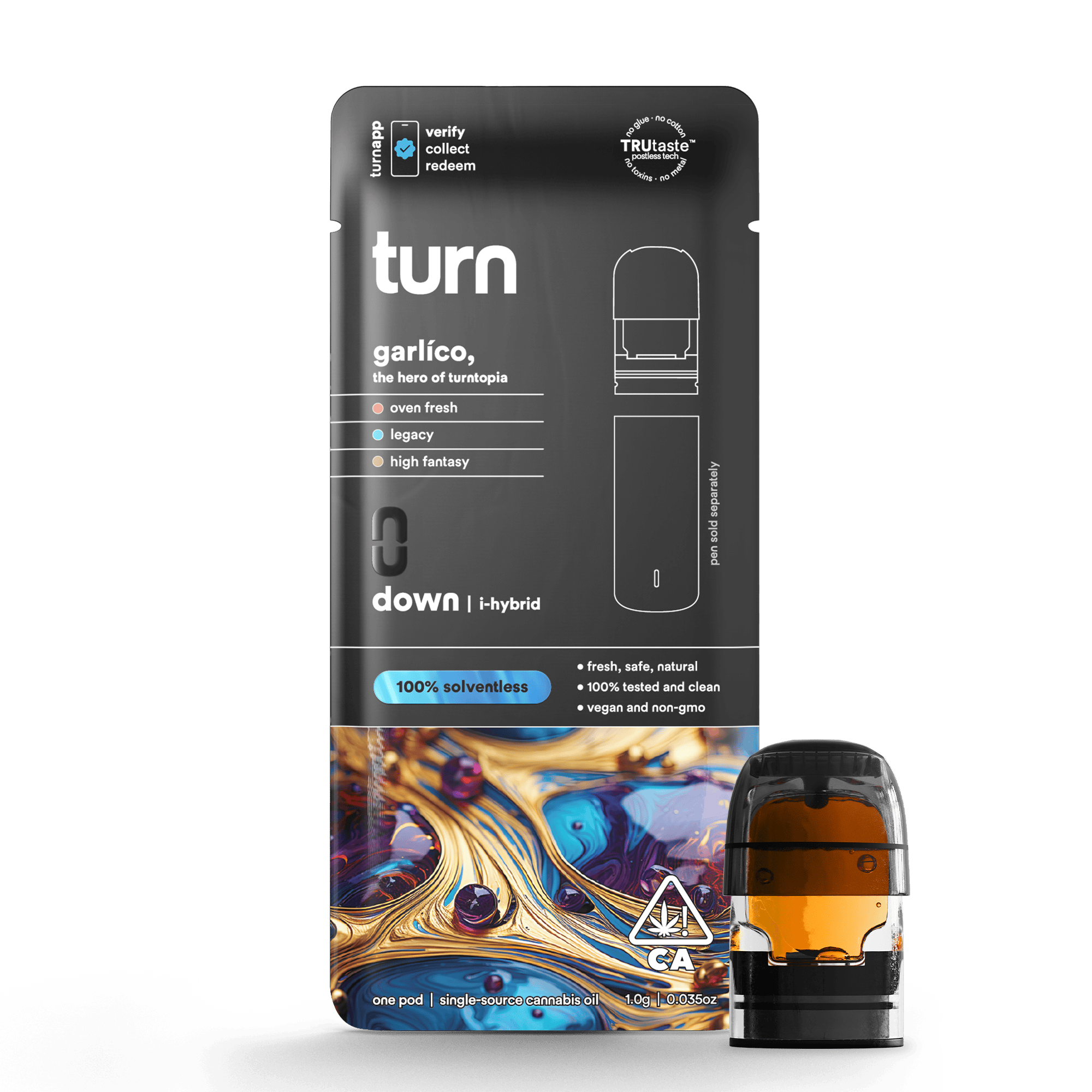 Garlico | 100% Solventless | Indica-Hybrid by turn
