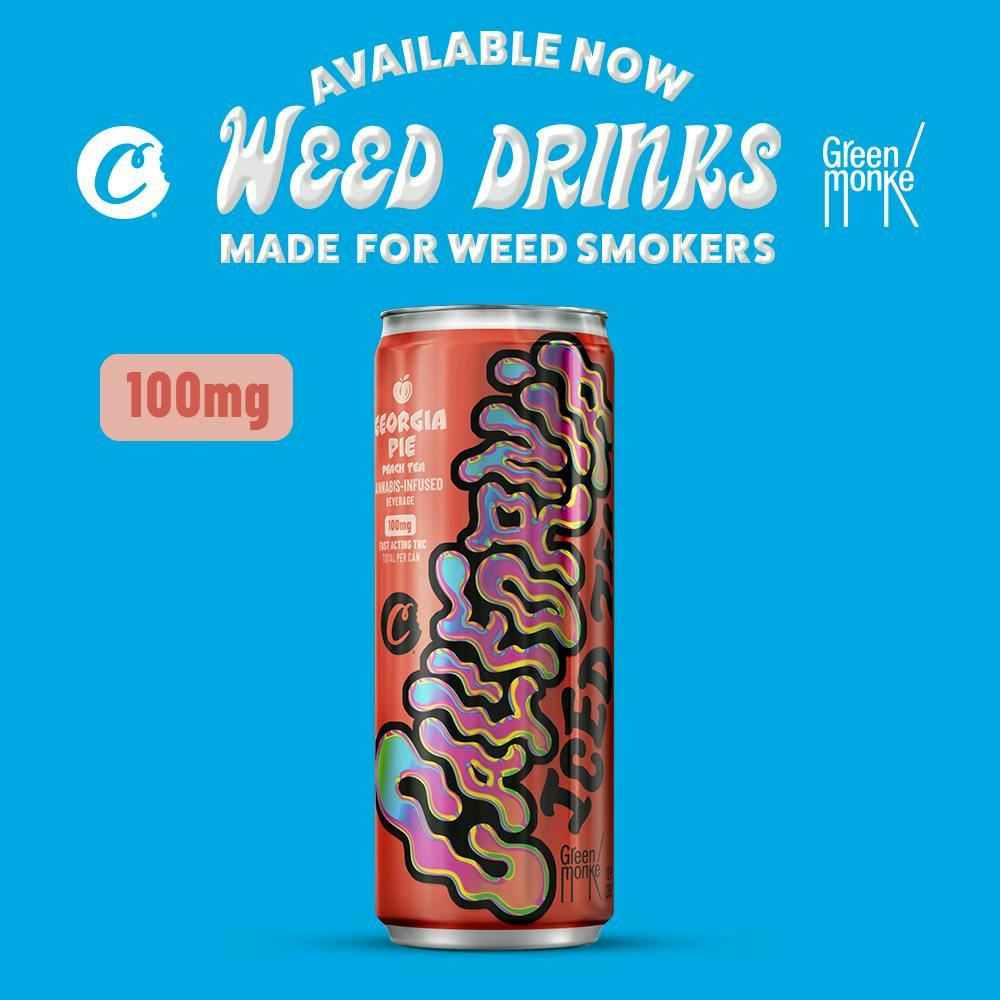 Georgia Pie Peach Tea | Non-carbonated | 100mg | 473mL