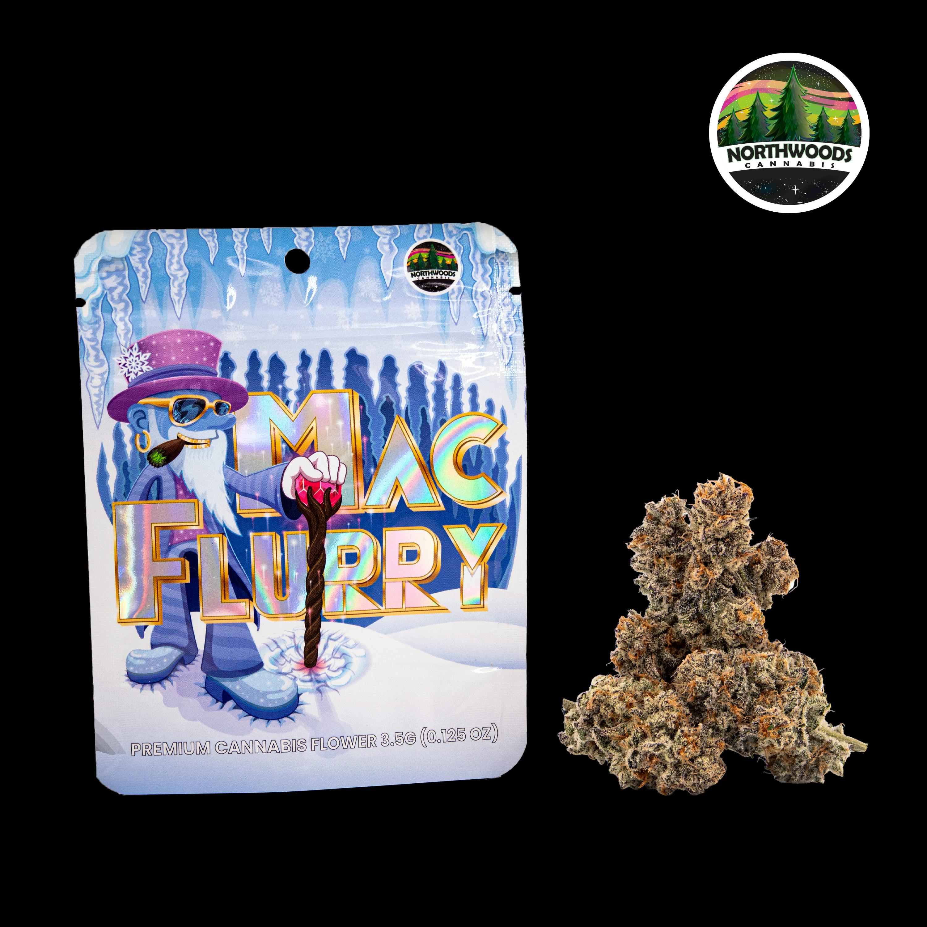 Mac Flurry Pre-pack by Northwoods Cannabis