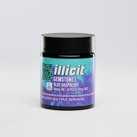 Blue Raspberry 100mg Gemstones
