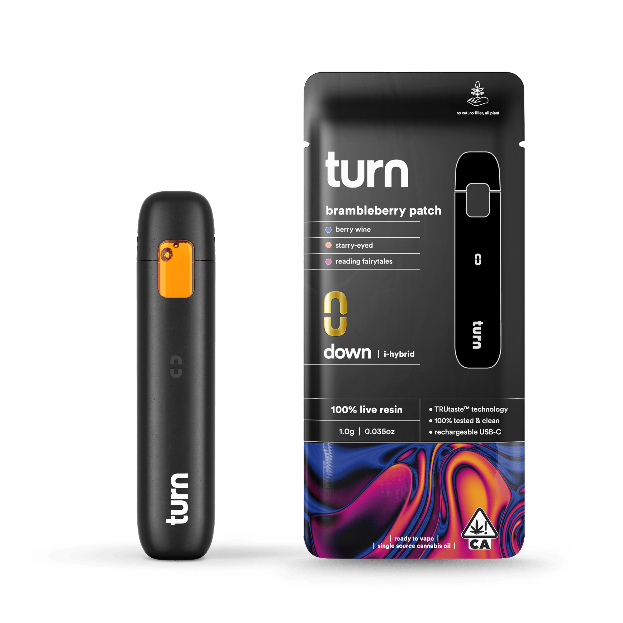 Brambleberry Patch | 100% Live Resin | AIO | Indica-Hybrid by turn