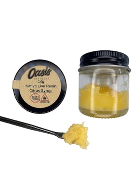 Citrus Syrup Live Resin - Oasis Refinery