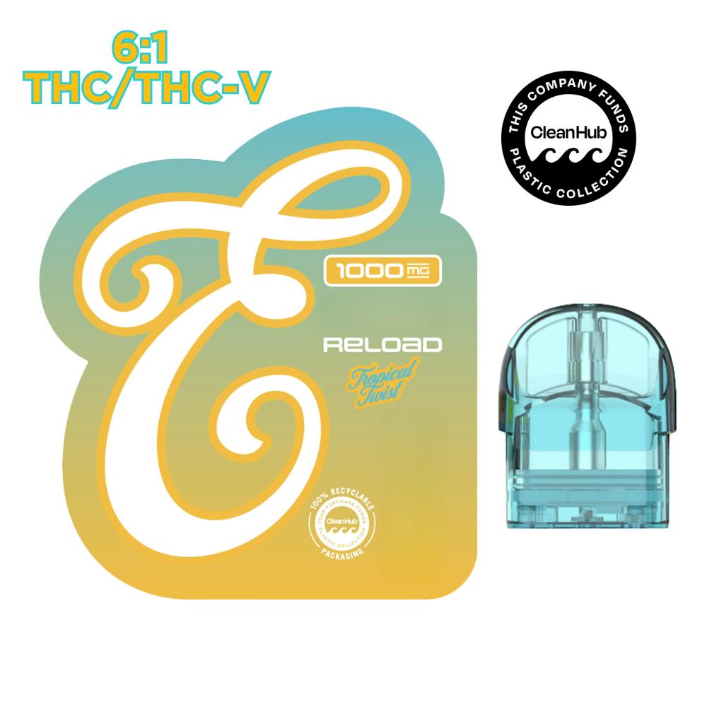 RELOAD - 1g FUSION - Tropical Twist (6:1 THC/THCV) - EUREKA