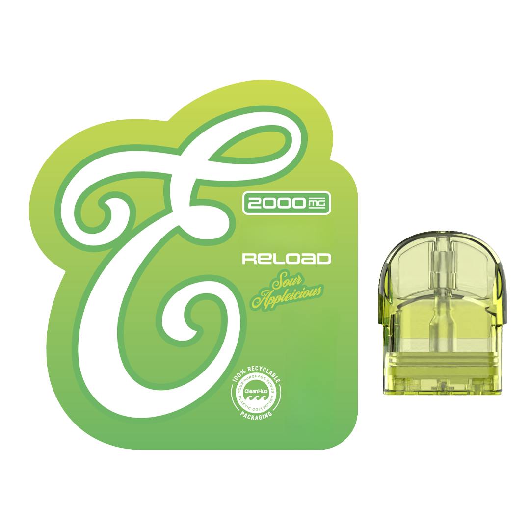 RELOAD - 2g FUSION - Sour Appleicious (3:1:1 THC/CBG/THCV) by EUREKA