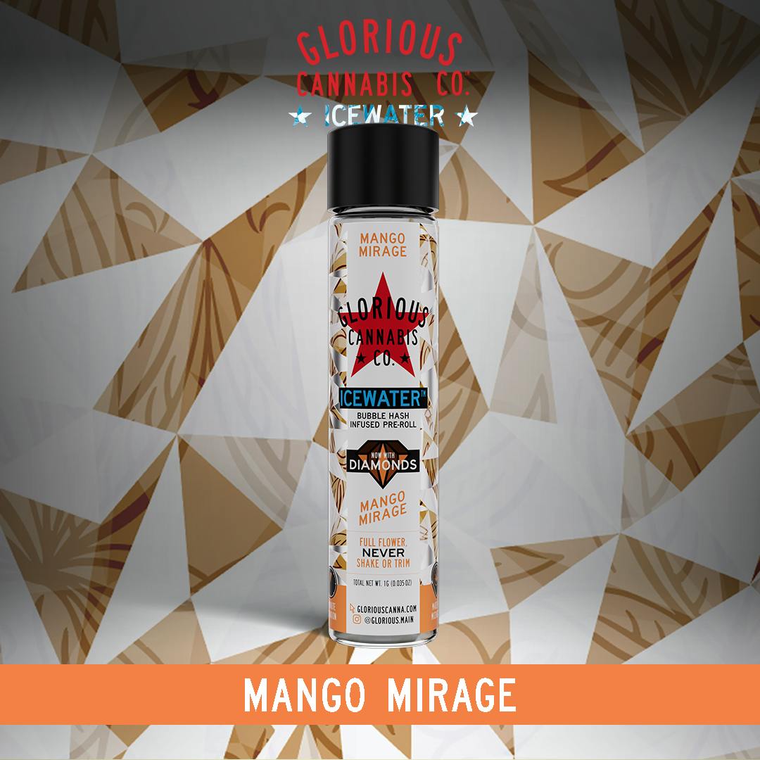 Mango Mirage Bubble Hash Diamonds