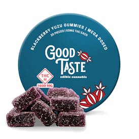 Blackberry Yuzu 1000mg - Good Taste Edible Gummy