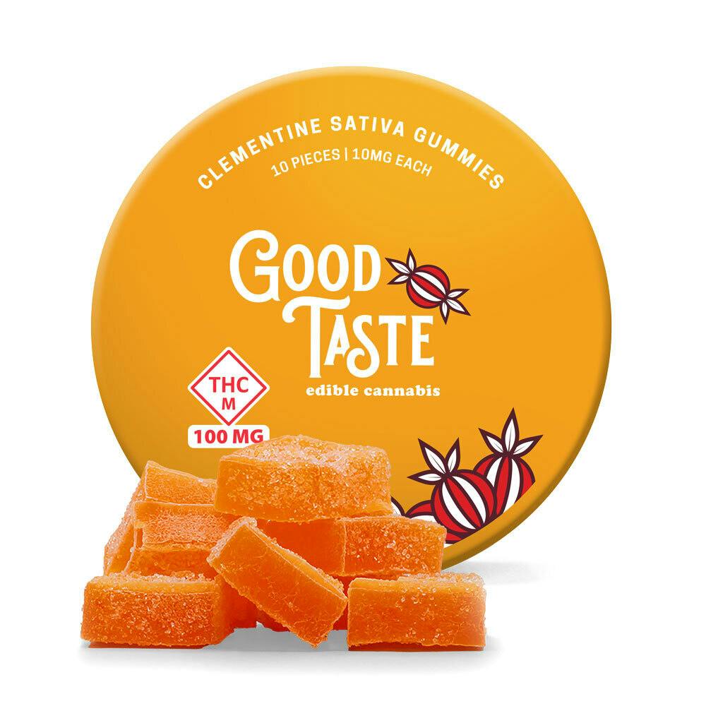 Clementine Sativa 100 mg - Good Taste Edible Gummy
