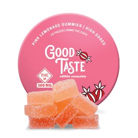 Pink Lemonade 300mg - Good Taste Edible Gummy