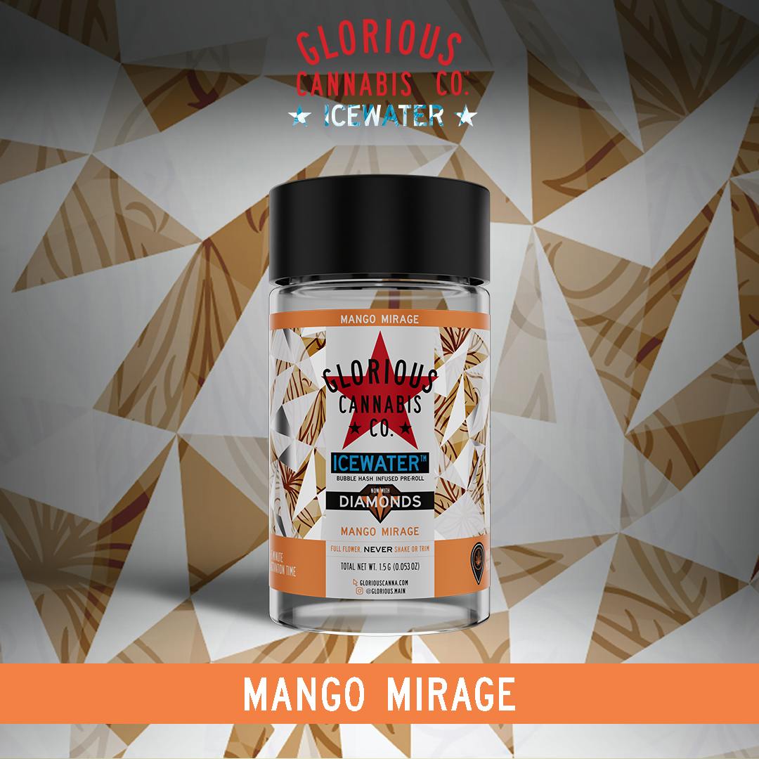 Mirage 3x.5g Bubble Hash Diamonds