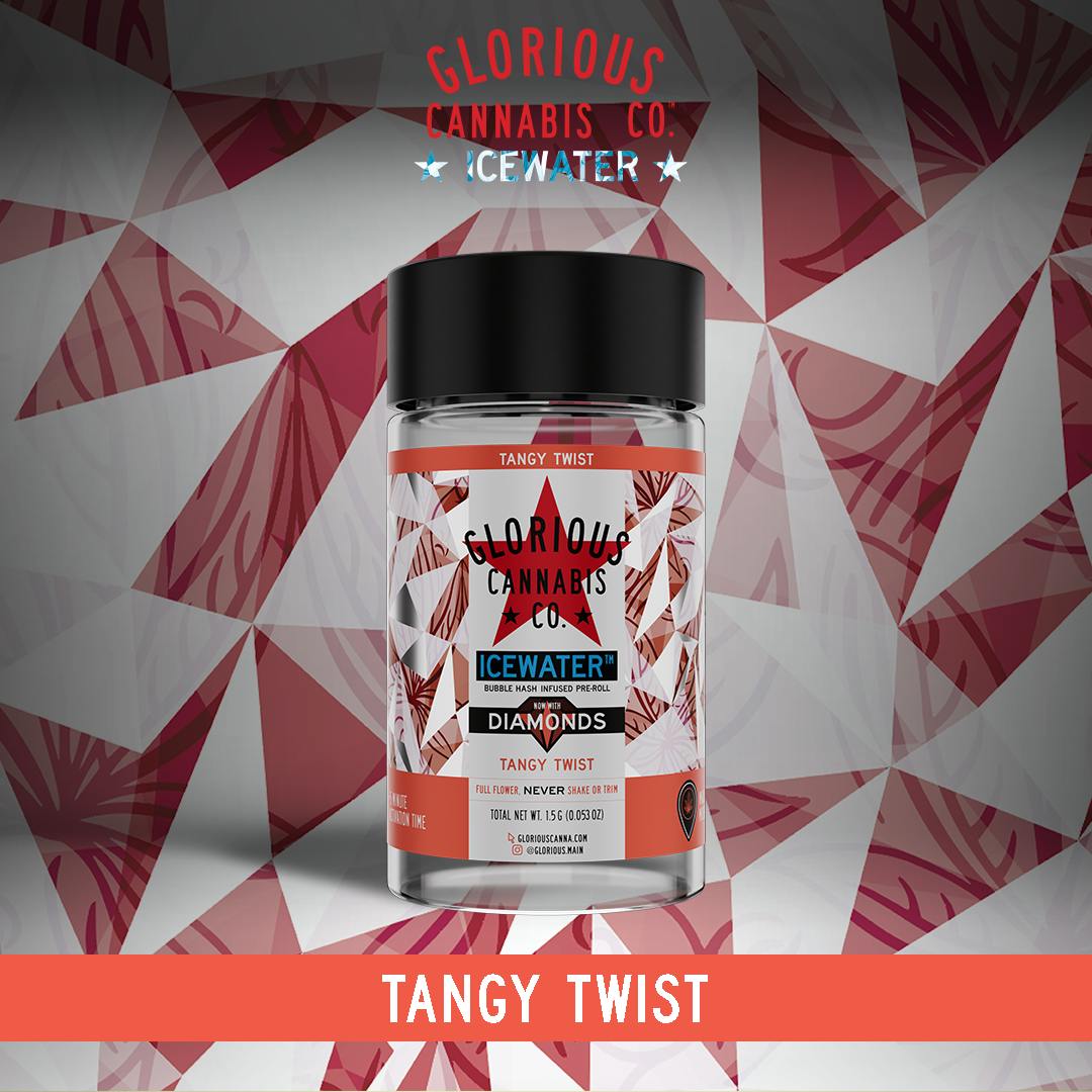 Twist 3x.5g Bubble Hash Diamonds