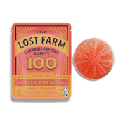 Lost Farm Tropical Punch Live Resin Single Gummy 100mg