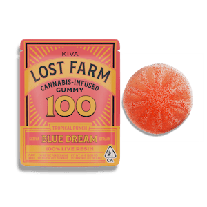 LOST FARM - Lost Farm Tropical Punch Live Resin Single Gummy 100mg
