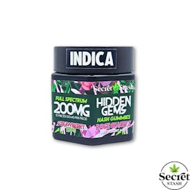 Hidden Gems | Hash | Strawberry Kiwi | Indica | 200mg