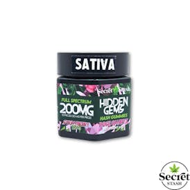 Hidden Gems | Hash | Strawberry Kiwi | Sativa | 200mg