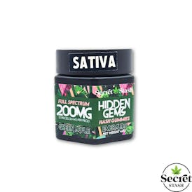 Hidden Gems | Hash | Green Apple | Sativa | 200mg