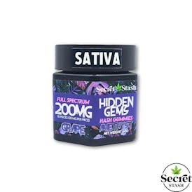 Hidden Gems | Hash | Grape | Sativa | 200mg