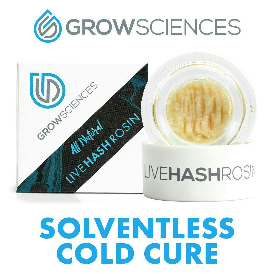 Divinity Live Hash Rosin Cold Cure (1g) - Grow Sciences