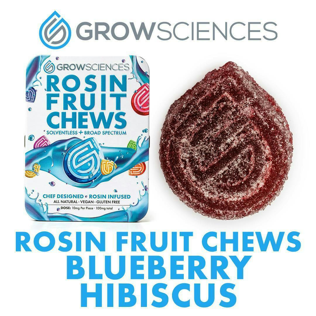 Blueberry Hibiscus Rosin Fruit Chews [10pk] (100mg)
