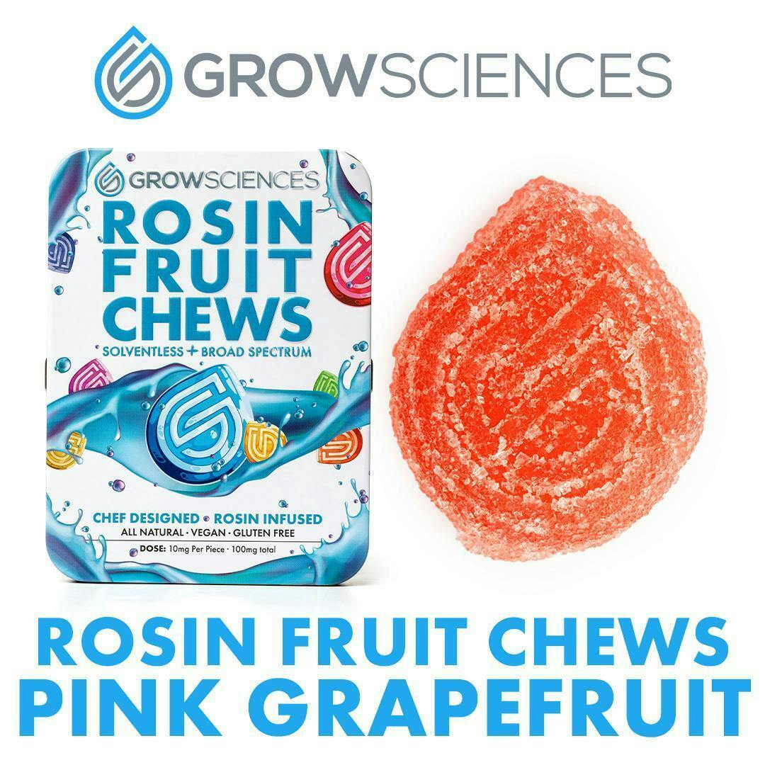 Pink Grapefruit Rosin Fruit Chews [10pk] (100mg)
