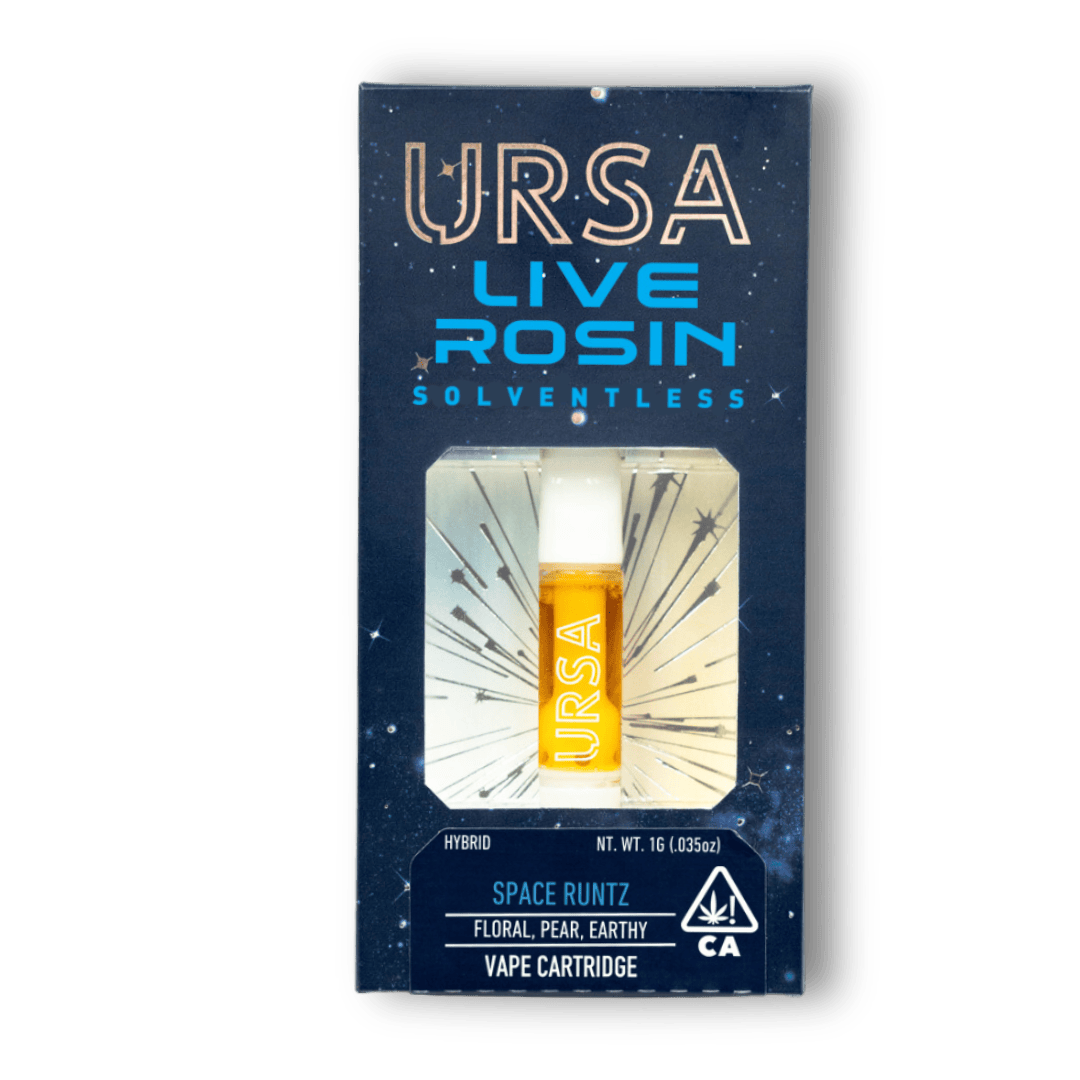 Space Runtz 1G Live Rosin Cartridge - URSA Extracts